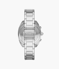 Cargar imagen en el visor de la galería, Reloj para mujer, color silver, acero inoxidable, case mediano 34 mm.