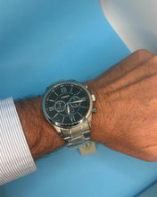 Cargar imagen en el visor de la galería, Reloj para hombre, acero inoxidable, color gold, case grande 48mm.