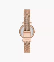 Cargar imagen en el visor de la galería, Reloj para mujer color rose gold, con dial color blanco madre perla