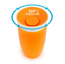 Cargar imagen en el visor de la galería, Vaso mágico color naranja 296 ml. para 12 meses en adelante