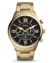 Cargar imagen en el visor de la galería, Reloj para hombre, acero inoxidable, color gold, case grande 48mm.