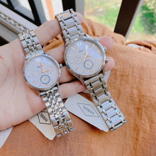 Cargar imagen en el visor de la galería, Fossil dúo, set de relojes para hombre y mujer