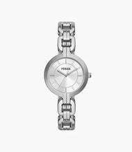 Cargar imagen en el visor de la galería, Reloj para mujer, color silver, acero inoxidable, case mediano 32 mm.