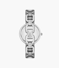 Cargar imagen en el visor de la galería, Reloj para mujer, color silver, acero inoxidable, case mediano 32 mm.