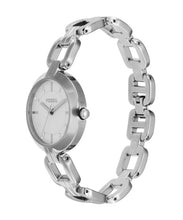 Cargar imagen en el visor de la galería, Reloj para mujer, color silver, acero inoxidable, case mediano 32 mm.