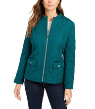 Cargar imagen en el visor de la galería, Chaqueta para mujer Elegant / Verde talla XS (S)