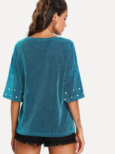 Cargar imagen en el visor de la galería, Blusa larga talla XS (Shein Premium)