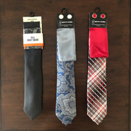 Set corbata, pañuelo y gemelos Pierre Cardin y Dockers
