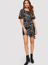 Cargar imagen en el visor de la galería, Blusa con lazo en la cintura tallas S y XL (Shein Premium)