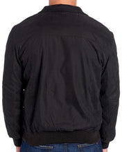 Cargar imagen en el visor de la galería, Chaqueta para hombre Weatherproof, confortable, liviana y repelente al agua, color negro, talla 2XL