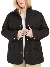 Cargar imagen en el visor de la galería, Chaqueta para mujer Stripes Plus/ Negro