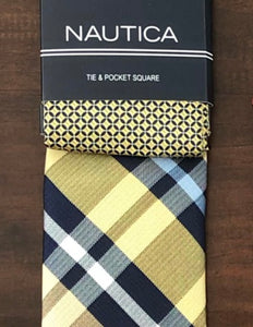 Set corbata y pañuelo Isaac Mizrahi, Nautica, Dockers y U.S. Polo