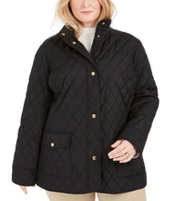 Cargar imagen en el visor de la galería, Chaqueta para mujer Stripes Plus/ Negro