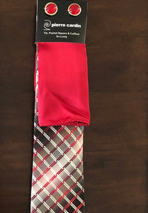 Set corbata, pañuelo y gemelos Pierre Cardin y Dockers