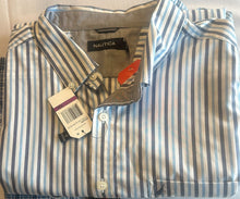 Cargar imagen en el visor de la galería, Camisa mangas largas Nautica, talla 2XL
