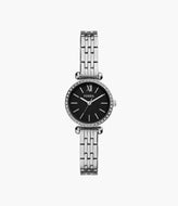 Reloj para mujer color silver, con dial color negro