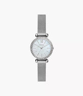 Reloj para mujer color silver, con dial color blanco madre perla