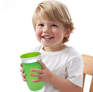 Vaso mágico color verde 296 ml. para 12 meses en adelante