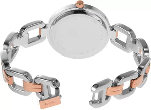Reloj para mujer, dos tonos silver & gold, acero inoxidable, case mediano 32 mm.