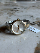 Cargar imagen en el visor de la galería, Reloj para hombre de tres agujas, de acero inoxidable bicolor. Case 44mm.
