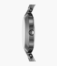 Cargar imagen en el visor de la galería, Reloj para mujer, dos tonos grafito &amp; rose gold, acero inoxidable, case mediano 32 mm.
