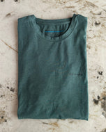 Polera para hombre marca Columbia, color verde claro, talla S