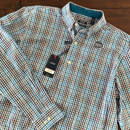 Camisa mangas largas, IZOD, talla L