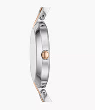 Cargar imagen en el visor de la galería, Reloj para mujer, dos tonos silver &amp; gold, acero inoxidable, case mediano 32 mm.
