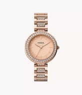 Reloj para mujer color rose gold, con dial color rose gold