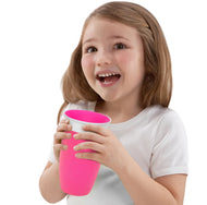 Vaso mágico color fucsia 296 ml. para 12 meses en adelante