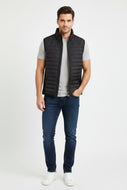 Chaleco Perry Ellis color negro talla S
