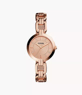 Reloj para mujer, color rose gold, acero inoxidable, case mediano 32 mm.