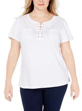 Cargar imagen en el visor de la galería, Blusa de algodón tallas 1X (2XL)
