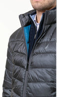 Chaqueta para hombre Nautica talla XL color gris oscuro