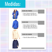 Cargar imagen en el visor de la galería, Chaqueta para mujer Classic/ Azul marino talla XS (S)
