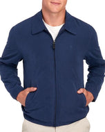 Chaqueta liviana para hombre IZOD, color azul, talla S