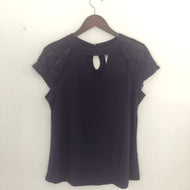 Blusa color lila talla XL (Americana)
