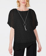 Blusa con collar tallas M y L (Americana)