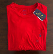Polera para hombre Polo Ralph Lauren con bolsillo, talla L
