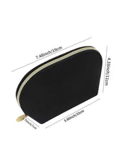 Cargar imagen en el visor de la galería, Estuche para maquillaje color negro
