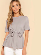 Blusa gris tallas XS y S