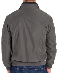Chaqueta para hombre Weatherproof, color gris oscuro, confortable, liviana y repelente al agua, tallas S y 2XL