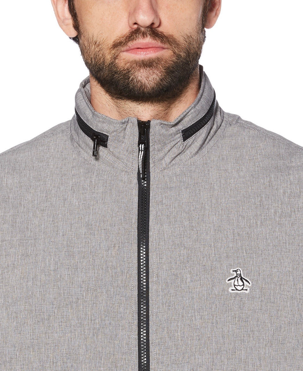 Chaqueta cortavientos, con capucha, marca Penguin talla L