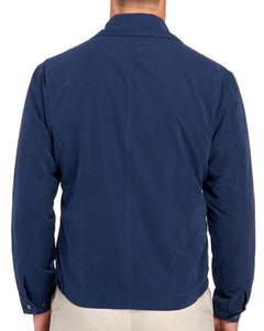 Chaqueta liviana para hombre IZOD, color azul, talla S