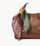 Bandana Paisley Floral Colorblock / Fossil