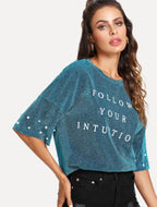 Blusa larga talla XS (Shein Premium)