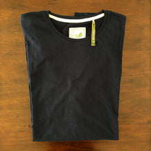 Cargar imagen en el visor de la galería, Polera de algodón para hombre, Alexander Julian, color azul marino, talla 2XL
