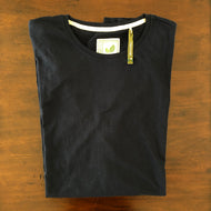 Polera de algodón para hombre, Alexander Julian, color azul marino, talla 2XL