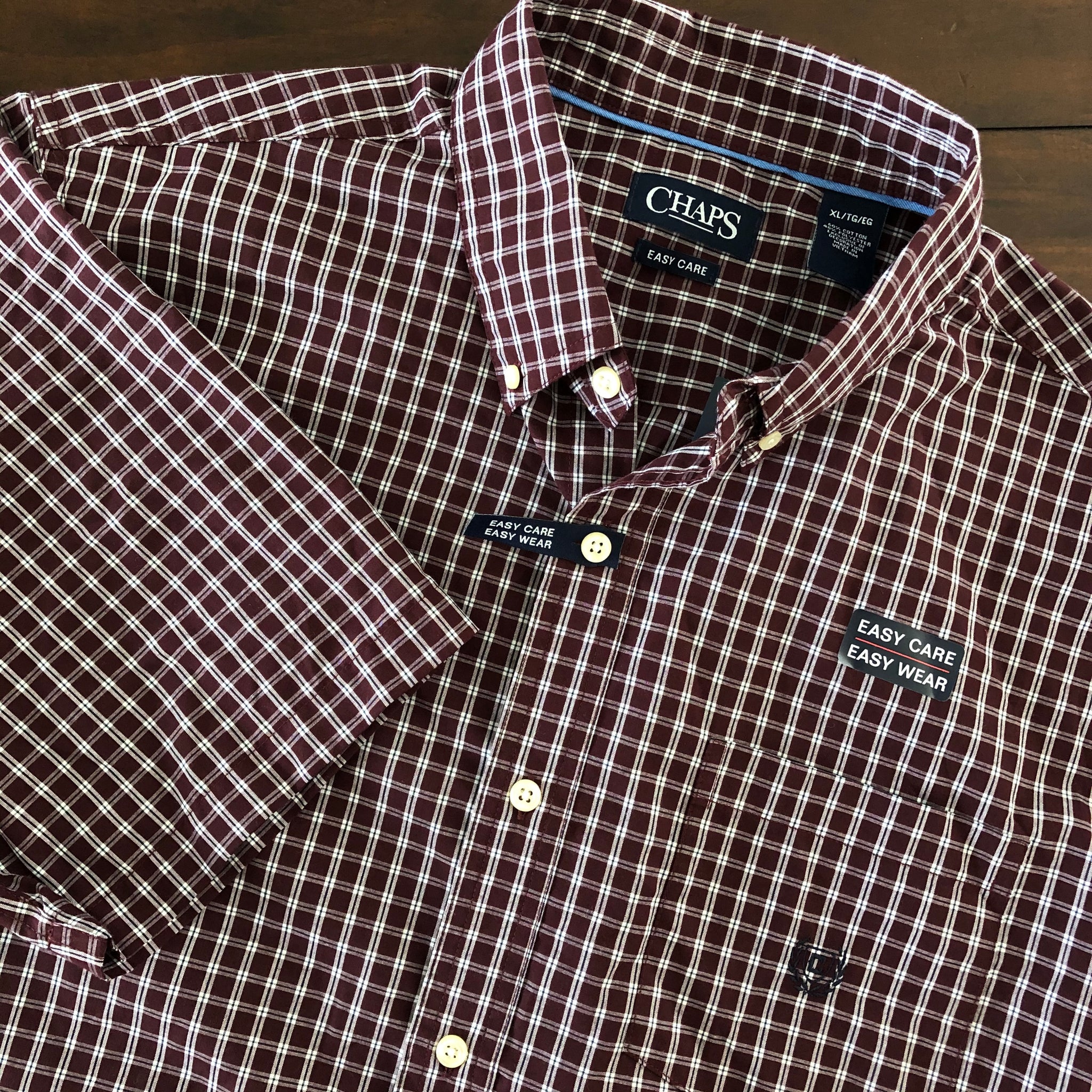 Camisa mangas cortas CHAPS talla XL Limited Club