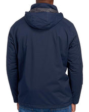 Cargar imagen en el visor de la galería, Chaqueta térmica, a prueba de agua, para hombre, marca IZOD, color azul marino, talla S
